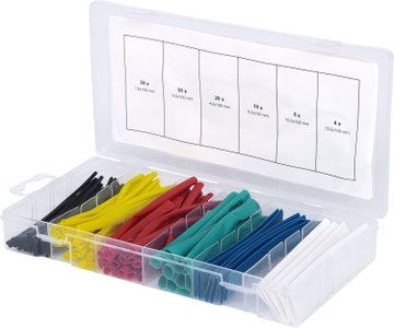 Electra, KS TOOLS Shrink-On Tubes Assorment, Coloured, 100 pcs, KS Tools 1