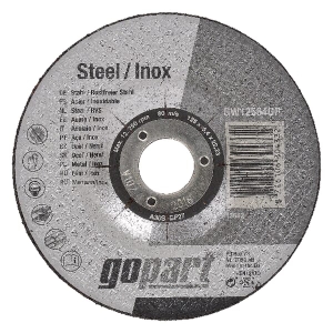 Tools, Grinding disc 125x6.4mm, Gopart 1