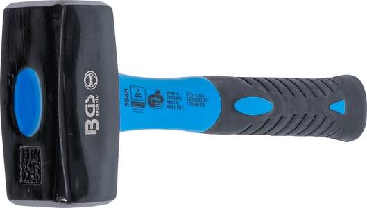 Tools, BGS technic Stoning Hammer | Fibreglas Shaft | DIN 6475 | 1250 g, BGS technic 3