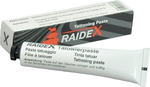 Identification & recognition, OUTLET -  Tattoo Ink black 60g, Raidex 1