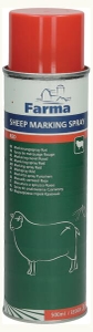 Identification & recognition, Sheep marking spray, red, Farma 1