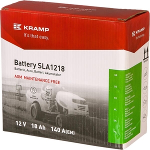 Batterie 12V 18Ah Kramp - Kramp - 8716106061228 - Maykers