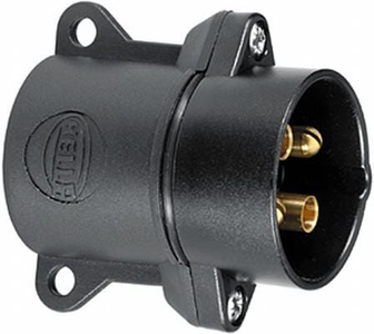 Plug - 24V - 4-pin connector - Plug: Screw Contact - Hella