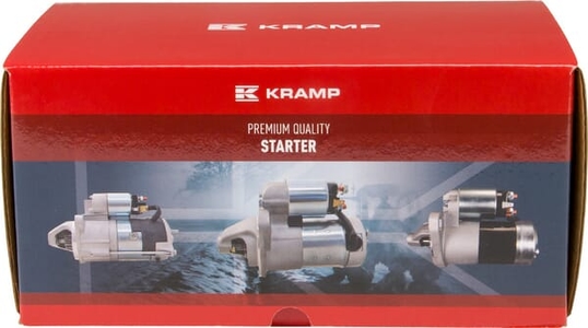 Engine parts, Starter 12V, 1.2kW, 9-teeth, Kramp, Kramp 5