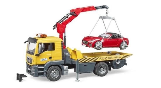 bruder 3750 TGS Tow Truck Multi-Coloured 