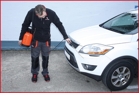 Sprøjtedele, KS TOOLS Trykpumpe-forstøver med bærerem, 5 l, KS Tools 2