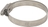 Irrigation, Hose clamp 50-65mm SS 316 11.7mm Kramp, Kramp 3
