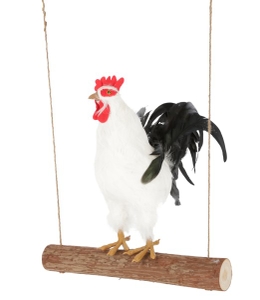 Poule Marans décorative accroche barrière [Prix Bas]