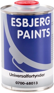 Maling & tilbehør, Esbjerg Paints Universalfortynder 1 ltr, EFApaint 1