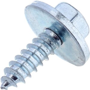 Self tapping screw 4.8x16mm, 8mm hex head, DIN 6901 Kramp - Kramp ...