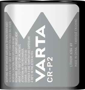 Electra, Batteries CR P2, Varta 2